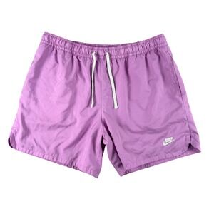 Nike Shorts Mens XL Purple Drawstring‎ Elastic Waist Athletic Training Gym